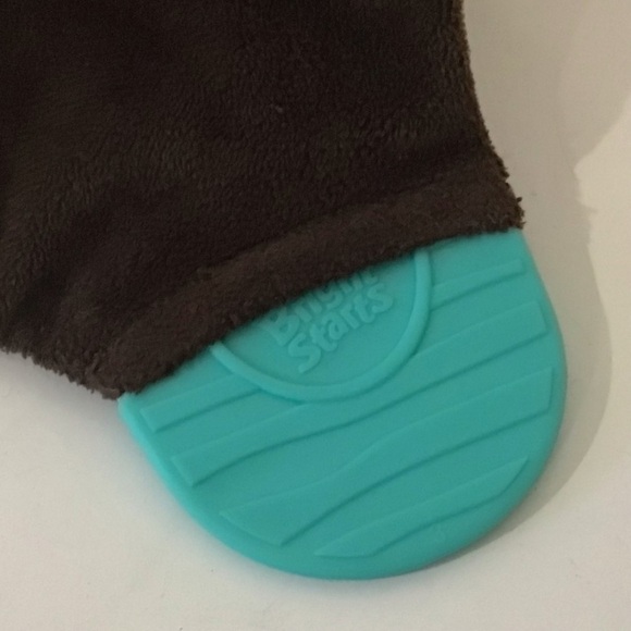 BRIGHT Starts brown monkey security blanket lovey - Picture 7 of 9